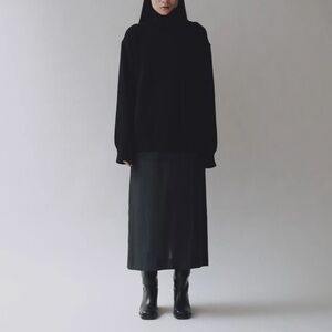 Mijeong Park Wool Cashmere High Neck Sweater